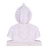 Lord Basaveshwara Basavanna Basav Idol White (ಬಸವೇಶ್ವರ 901)(Marble Dust)